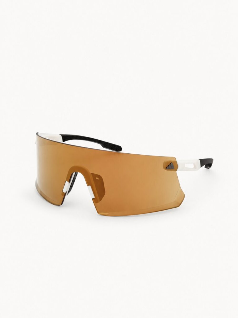 Adidas Sport Dunamis Running Sunglasses SP0090 (White/Gold Mirror)